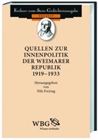 Nils Freytag - Quellen zur Innenpolitik der Weimarer Republik 1919-1933