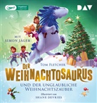 Tom Fletcher, Shane Devries, Simon Jäger - Der Weihnachtosaurus und der unglaubliche Weihnachtszauber (Teil 4), 1 Audio-CD, 1 MP3 (Hörbuch)