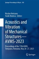 Nicolae Herisanu, Marinca, Vasile Marinca - Acoustics and Vibration of Mechanical Structures-AVMS-2023