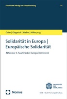 Thomas Giegerich, Kristina Höfer, Patricia Oster, Florian Weber, Florian Weber u a - Solidarität in Europa | Europäische Solidarität