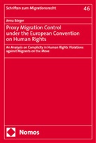 Anna Börger - Proxy Migration Control under the European Convention on Human Rights
