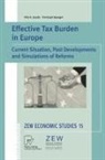 Otto H Jacobs, Otto H. Jacobs, Christoph Spengel - Effective Tax Burden in Europe
