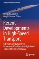 Oleg N. Korsun, N Korsun, Dmitry Yu. Strelets, Dmitry Yu Strelets - Recent Developments in High-Speed Transport