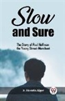 Jr. Horatio Alger - Slow and Sure The Story of Paul Hoffman the Young Street-Merchant