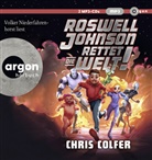 Chris Colfer, Volker Niederfahrenhorst - Roswell Johnson rettet die Welt, 2 Audio-CD, 2 MP3 (Hörbuch)