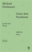 Michael Donhauser - Unter dem Nussbaum