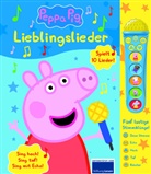 Phoenix International Publications Germa, Phoenix International Publications Germany GmbH - Peppa Pig - Lieblingslieder - Mikrofonbuch - Pappbilderbuch mit abnehmbarem Mikrofon mit 5 lustigen Stimmklängen und 10 Melodien - Peppa Wutz