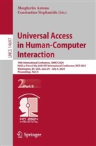 Margherita Antona, Margherita Antona, Stephanidis, Constantine Stephanidis - Universal Access in Human-Computer Interaction
