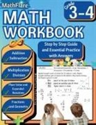 Mathflare Publishing - MathFlare - Math Workbook 3rd and 4th Grade