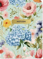 Groh Verlag - Notizheft Blumenglück Floral
