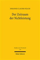 Johannes Claudio Felsch - Der Zeitraum der Nichtleistung