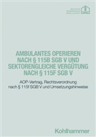 Deutsche Krankenhausgesellschaft e. V., Deutsche Krankenhausgesellschaft e.V., Deutsche Krankenhausgesellschaft, Deutsche Krankenhausgesellschaft e V - Ambulantes Operieren nach § 115b SGB V und sektorengleiche Vergütung nach § 115f SGB V