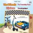 Kidkiddos Books, Inna Nusinsky - The Wheels - The Friendship Race (English Norwegian Bilingual Kids Book)