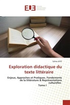 Salma AFIFI - Exploration didactique du texte littéraire