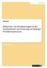 Anonymous - Effektivität von Zertifizierungen in der Textilindustrie zur Förderung nachhaltiger Produktionsprozesse