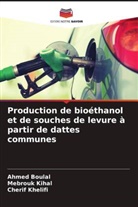 Ahmed Boulal, Cherif Khelifi, Mebrouk Kihal - Production de bioéthanol et de souches de levure à partir de dattes communes