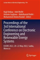 Mohammed Amine Koulali, Hajji Bekkay, Antonio Gagliano, Antonio Gagliano et al, Bekkay Hajji, Adel Mellit... - Proceedings of the 3rd International Conference on Electronic Engineering and Renewable Energy Systems, 2 Teile