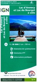VEL11, XXX - LAC D ANNECY ET LAC DU BOURGET A VELO