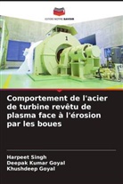 Deepak Kumar Goyal, Khushdeep Goyal, Harpeet Singh - Comportement de l'acier de turbine revêtu de plasma face à l'érosion par les boues