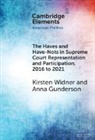 Anna Gunderson, Kirsten Widner, Kirsten (University of Tennessee) Gunderso Widner - Haves and Have Nots in Supreme Court Representation and
