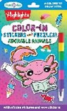 Highlights - Color-In Stickers and Puzzles! Adorable Animals