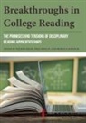 Nelson (EDT)/ Hogan Graff, Nelson Hogan Graff, Nelson Graff, Graff Nelson, Nika Hogan, Rebecca Kersnar - Breakthroughs in College Reading