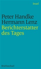 Peter Handke, Hermann Lenz, Helmut Böttiger, Charlotte Brombach, Ulrich Rüdenauer - Berichterstatter des Tages