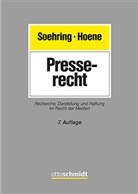 Verena Hoene, Jörg Soehring - Presserecht