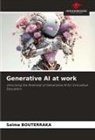 Salma Bouterraka - Generative AI at work