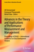 Ali Emrouznejad, Emmanuel Thanassoulis, Mehdi Toloo - Advances in the Theory and Applications of Performance Measurement and Management