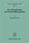 Bernard gr. Broermann - Der Geltungsbereich der Investmentgesetzgebung.