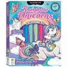 Hinkler Pty Ltd - Kaleidoscope Colouring Kit Rainbow Unicorns