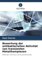 Rajat Sharma - Bewertung der antibakteriellen Aktivität von transienten Metallkomplexen