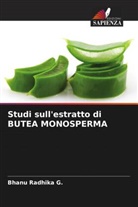 Bhanu Radhika G. - Studi sull'estratto di BUTEA MONOSPERMA