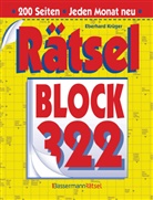 Eberhard Krüger - Rätselblock 322 (5 Exemplare à 2,99 EUR)