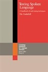 Underhill Nic, Nic Underhill, Nicholas Underhill - Testing spoken language