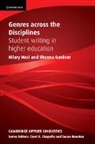 Carol A. Chapelle, Sheena Gardner, Gardner Sheena, Hilary Nesi, Nesi Hilary - Genres Across the Disciplines : Student Writing in Higher Education