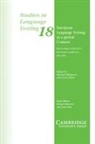 UNIVERSITY OF CAMBRIDGE LOCAL EXAM, University Of Cambridge Local Examinatio, University Of Cambridge Local Examinations Syndicate, Michae Milanovic - European Language Testing in a Global Context