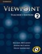 Jeanne McCarten, Michael McCarthy, Helen Sandiford - Viewpoint 2 Teacher Book