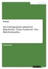 Anonymous - Das Vorlesegespräch anhand des Bilderbuches "Tomte Tummetott". Eine Bilderbuchanalyse