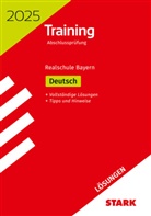 Marion von der Kammer, Thomas Killinger, Marion von der Kammer - STARK Lösungen zu Training Abschlussprüfung Realschule 2025 - Deutsch - Bayern