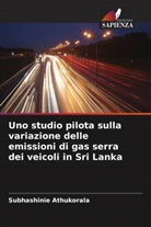 Subhashinie Athukorala - Uno studio pilota sulla variazione delle emissioni di gas serra dei veicoli in Sri Lanka