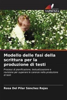Rosa Del Pilar Sánchez Rojas - Modello delle fasi della scrittura per la produzione di testi