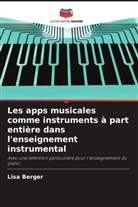 Lisa Berger - Les apps musicales comme instruments à part entière dans l'enseignement instrumental