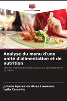 Juliana Aparecida Alves Lourenço, Leila Carvalho - Analyse du menu d'une unité d'alimentation et de nutrition