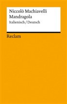 Niccolò Machiavelli, Ludger Scherer - Mandragola. Italienisch/Deutsch