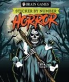 Brain Games, New Seasons, Publications International Ltd - Brain Games - Sticker by Number: Horror (28 Images to Sticker)