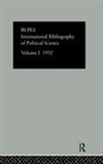 Compiled by the British Library of Polit, Compiled by the British Library of Political and Economic Science - Intl Biblio Pol Sc 1952 Vol 1