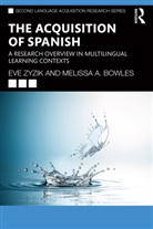 Melissa A. Bowles, Bowles Melissa A., Eve Zyzik, Eve Bowles Zyzik - Acquisition of Spanish
