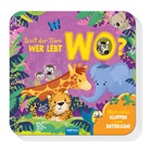 Trötsch Verlag GmbH &amp; Co. KG, Trötsch Verlag GmbH &amp; Co.KG, Trötsch Verlag GmbH &amp;amp; Co.KG - Trötsch Pappenbuch mit Klappen Mein erstes Klappenbuch Welt der Tiere Wer lebt wo?